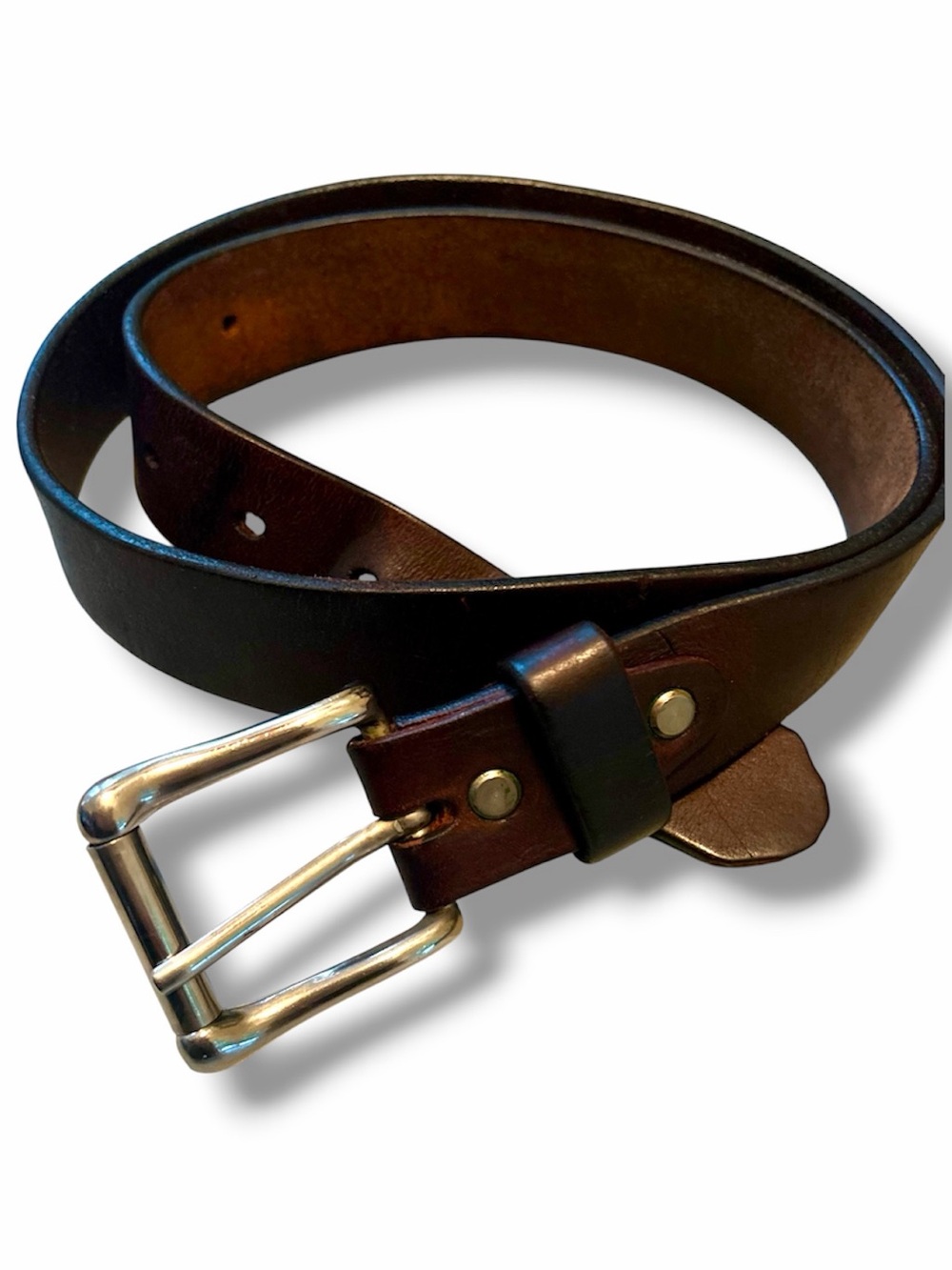 Made In Italy Genuine Leather We The Free Double Cross Belt Unisex